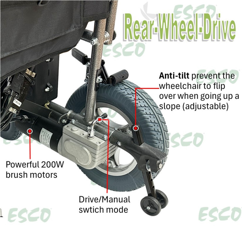 Power Wheelchair (WCH/3100-SD) image 5 thumbnail